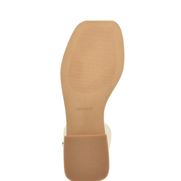 Tora Dress Sandals Ivory Women Nine West Low Heel Tora Dress Sandals Ivory Women Nine West Low Heel