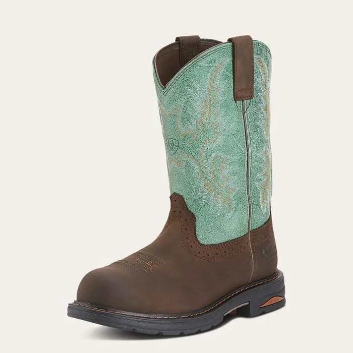 Tracey Waterproof Composite Toe Work Boot Oily Distressed Brown Women Ariat Waterproof Boots