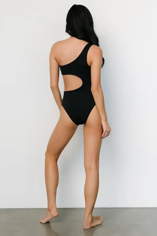 Treasure CutOut One Piece Black Sand Women Baltic Born One Piece Treasure CutOut One Piece Black Sand Women Baltic Born One Piece