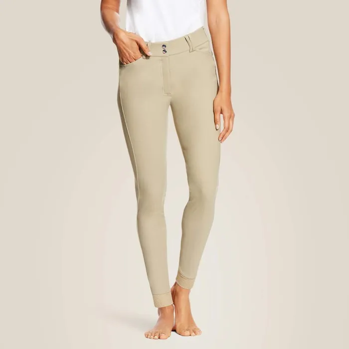 Tri Factor EQ Grip Knee Patch Breech Tan Women Ariat Pants and Shorts