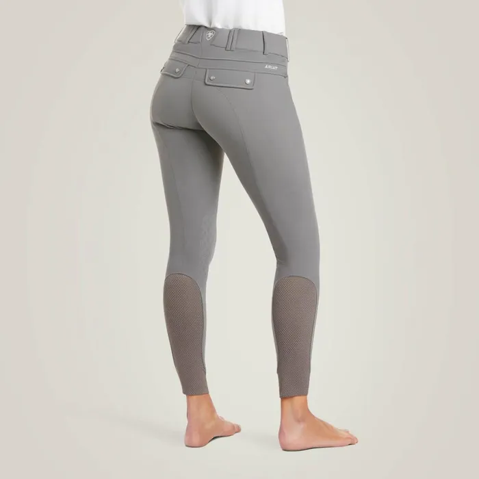 Tri Factor Grip Knee Patch Breech Plum Grey Women Ariat Pants and Shorts Tri Factor Grip Knee Patch Breech Plum Grey Women Ariat Pants and Shorts