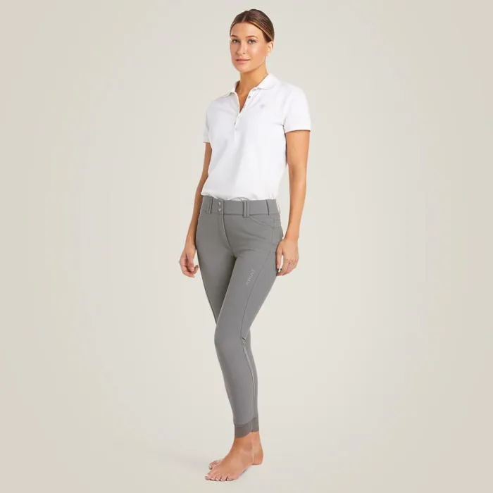 Tri Factor Grip Knee Patch Breech Plum Grey Women Ariat Pants and Shorts Tri Factor Grip Knee Patch Breech Plum Grey Women Ariat Pants and Shorts