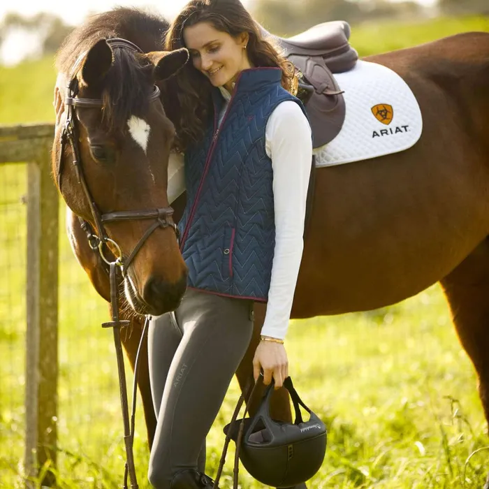 Tri Factor Grip Knee Patch Breech Plum Grey Women Ariat Pants and Shorts Tri Factor Grip Knee Patch Breech Plum Grey Women Ariat Pants and Shorts