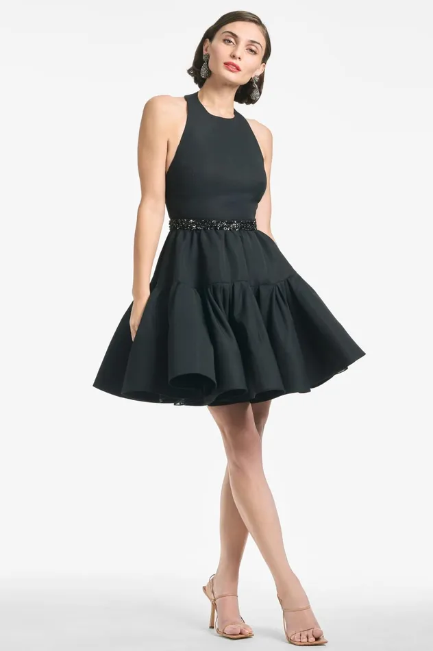 Trina Dress 8211 Black Women Sachin and Babi Sleeveless
