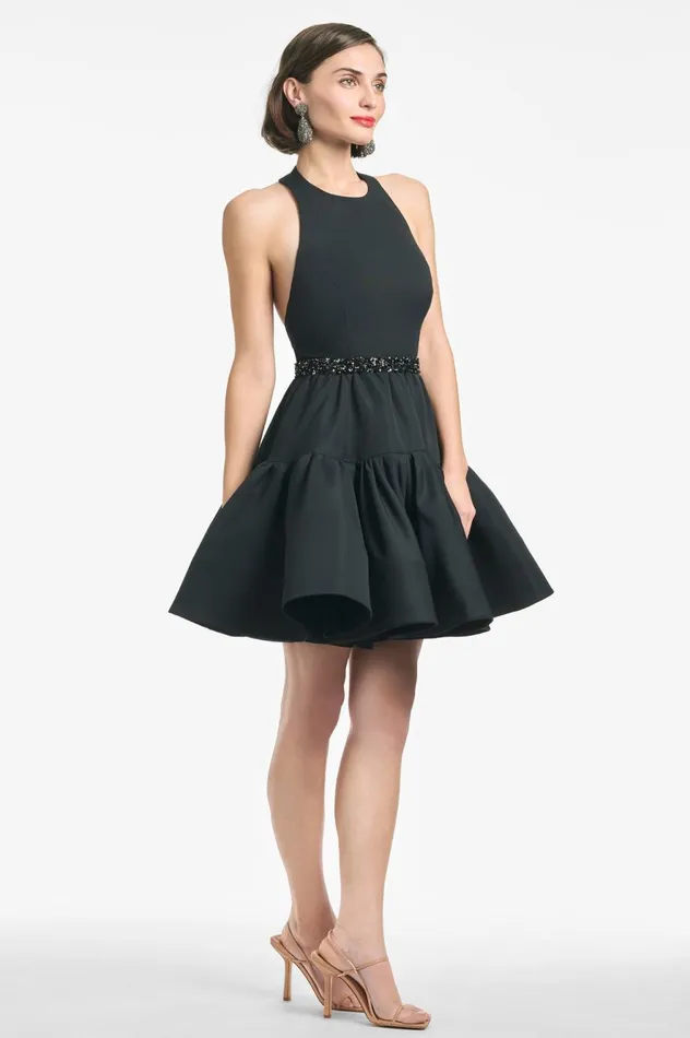Trina Dress 8211 Black Women Sachin and Babi Sleeveless