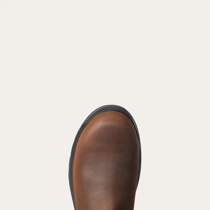 Turbo Chelsea USA Assembled Waterproof Carbon Toe Work Boot Barley Brown Men Ariat Work Boots Turbo Chelsea USA Assembled Waterproof Carbon Toe Work Boot Barley Brown Men Ariat Work Boots