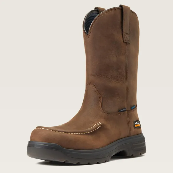 Turbo Moc Toe Waterproof Carbon Toe Work Boot Mocha Men Ariat Work Boots