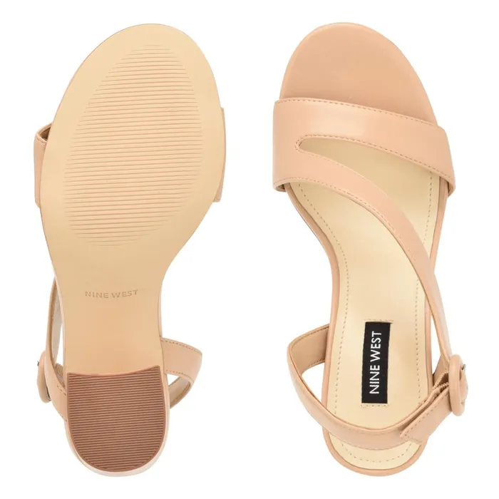Ushila Heeled Sandals Warm Blush Women Nine West Dress
