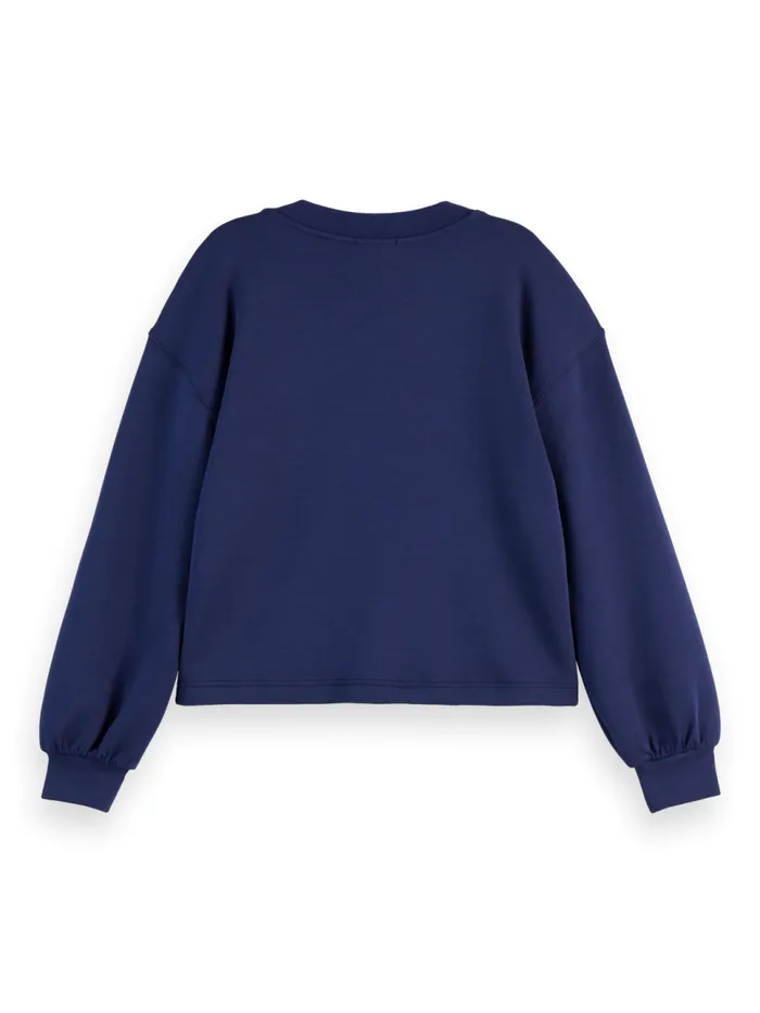 Vneck Modal Sweatshirt Bright Green Women Scotch and Soda Sweatshirts and Hoodies Vneck Modal Sweatshirt Bright Green Women Scotch and Soda Sweatshirts and Hoodies