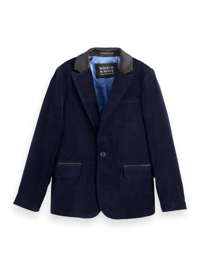 VELVET BLAZER Night Kids Scotch and Soda Blazers