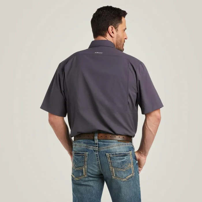 VentTEK Classic Fit Shirt Charcoal Men Ariat Button Down Shirts VentTEK Classic Fit Shirt Charcoal Men Ariat Button Down Shirts