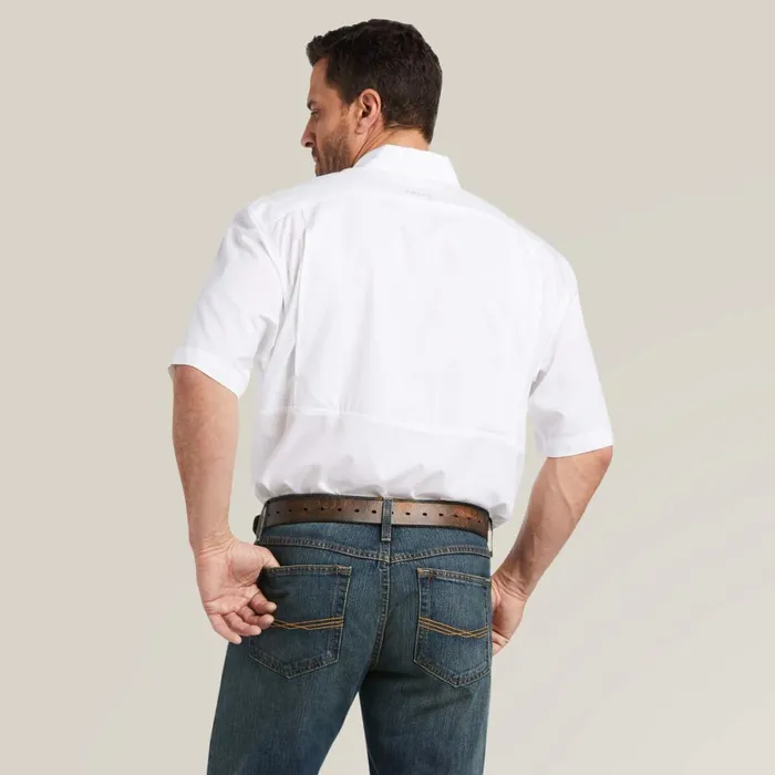 VentTEK Classic Fit Shirt White Men Ariat Button Down Shirts VentTEK Classic Fit Shirt White Men Ariat Button Down Shirts