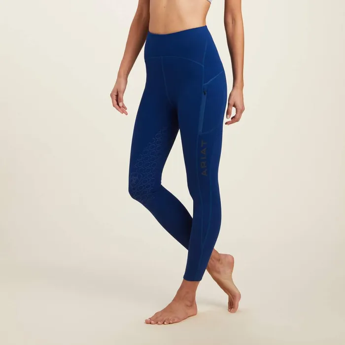 Venture Thermal Half Grip Tight Estate Blue Women Ariat Pants and Shorts