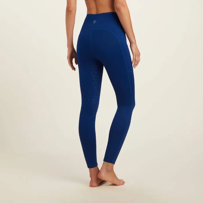 Venture Thermal Half Grip Tight Estate Blue Women Ariat Pants and Shorts Venture Thermal Half Grip Tight Estate Blue Women Ariat Pants and Shorts