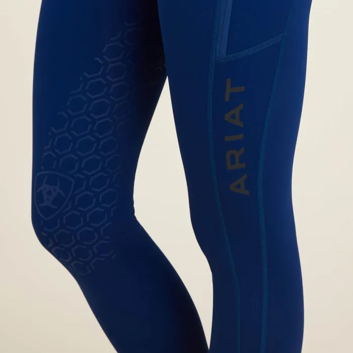 Venture Thermal Half Grip Tight Estate Blue Women Ariat Pants and Shorts Venture Thermal Half Grip Tight Estate Blue Women Ariat Pants and Shorts