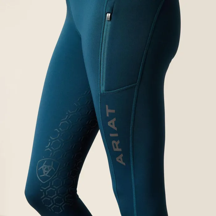 Venture Thermal Half Grip Tight Reflecting Pond Women Ariat Pants and Shorts Venture Thermal Half Grip Tight Reflecting Pond Women Ariat Pants and Shorts