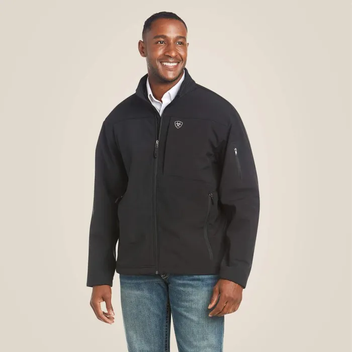 Vernon 20 Softshell Jacket Black Men Ariat Jackets and Vests