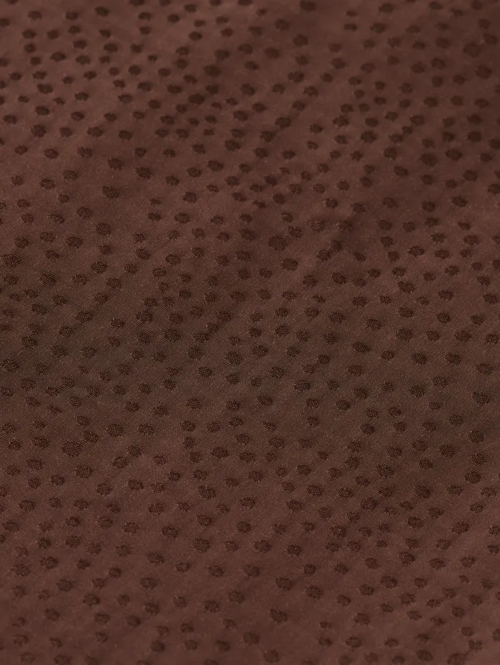 VISCOSE JACQUARD SHIRT Coffee Women Scotch and Soda Blouses and Shirts