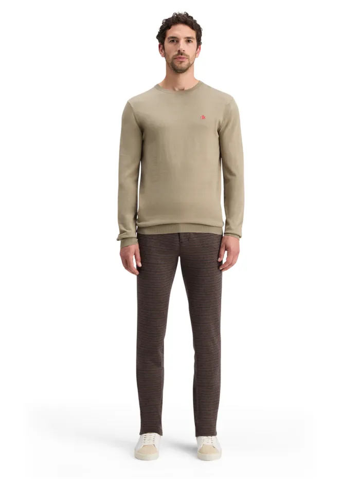 VISCOSE SWEATER Mocha Men Scotch and Soda Knitwear