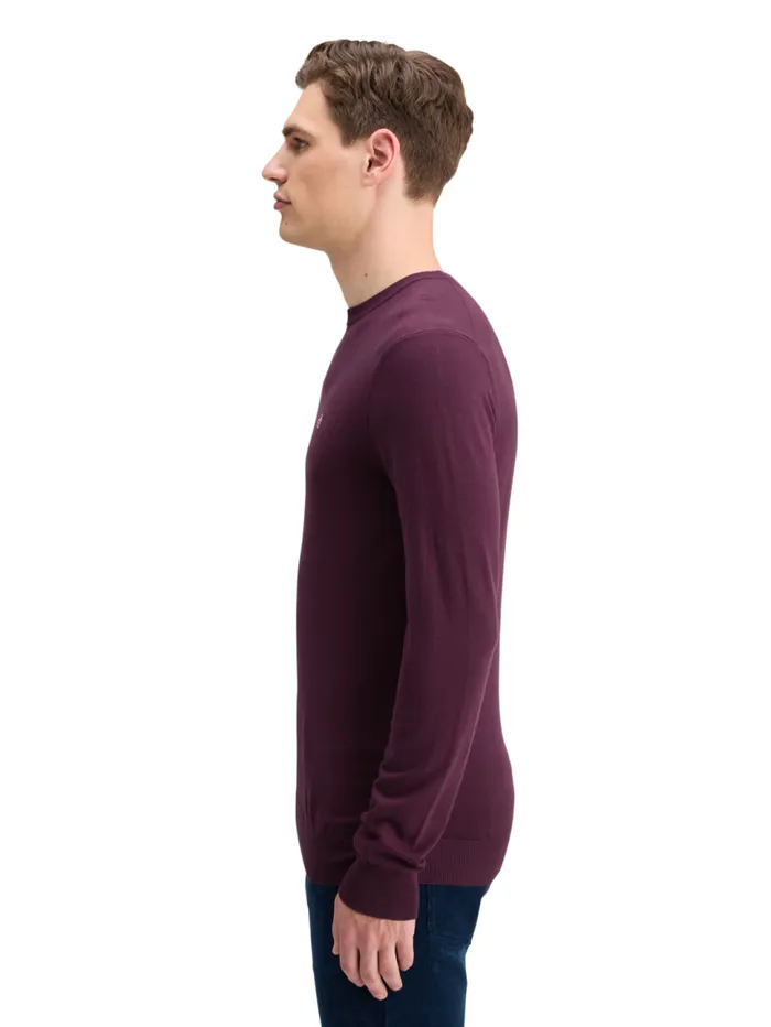 VISCOSE SWEATER Mocha Men Scotch and Soda Knitwear