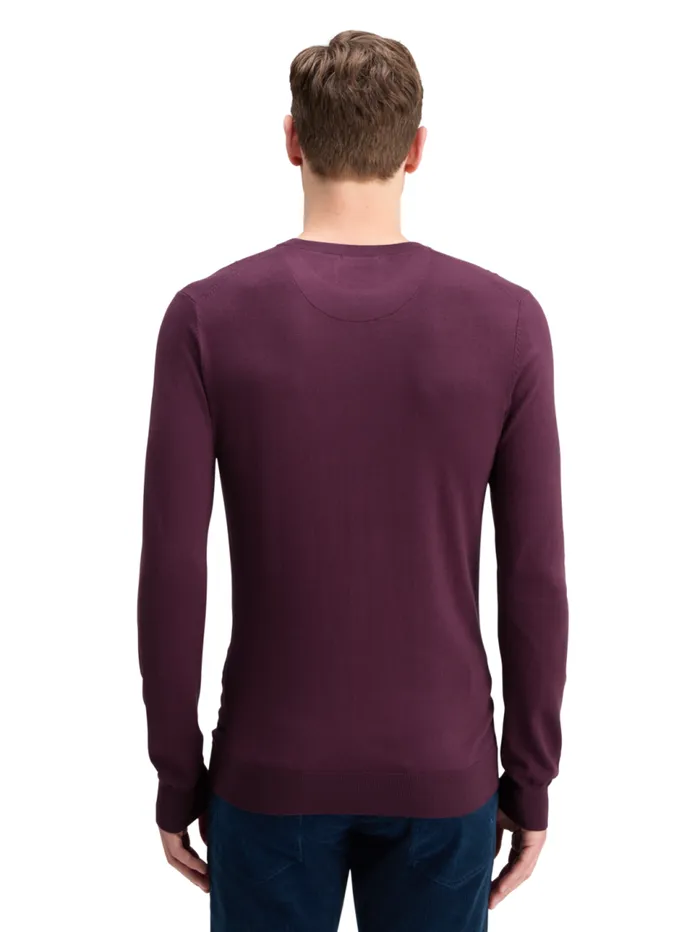 VISCOSE SWEATER Mocha Men Scotch and Soda Knitwear
