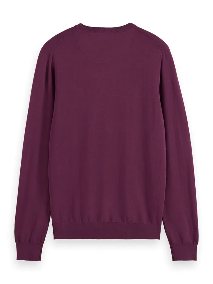 VISCOSE SWEATER Mocha Men Scotch and Soda Knitwear
