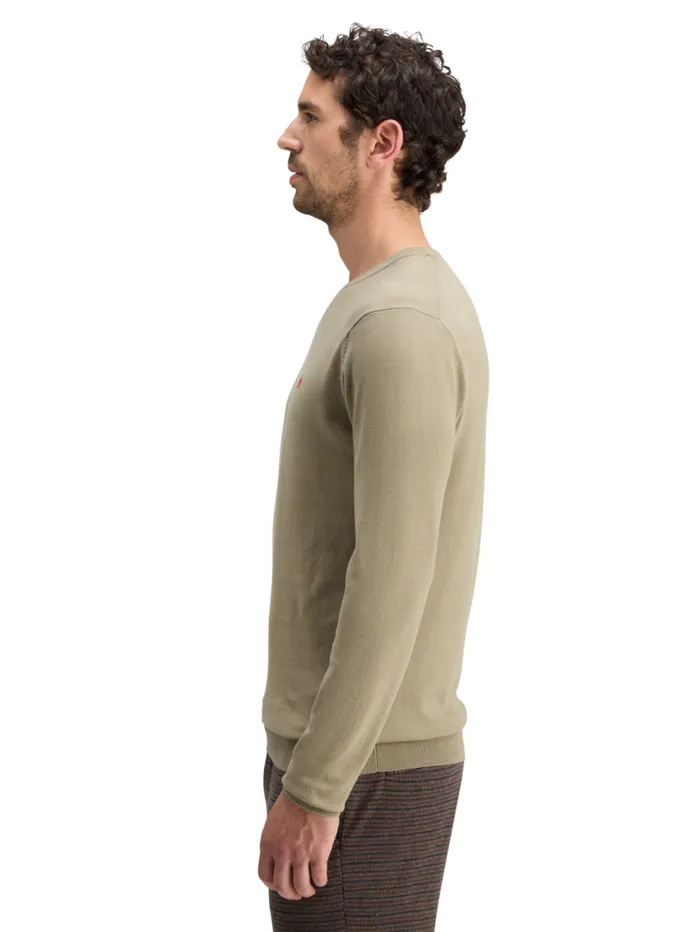 VISCOSE SWEATER Mocha Men Scotch and Soda Knitwear