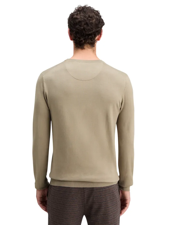 VISCOSE SWEATER Mocha Men Scotch and Soda Knitwear