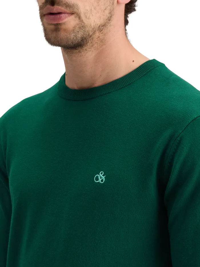VISCOSE SWEATER Mocha Men Scotch and Soda Knitwear