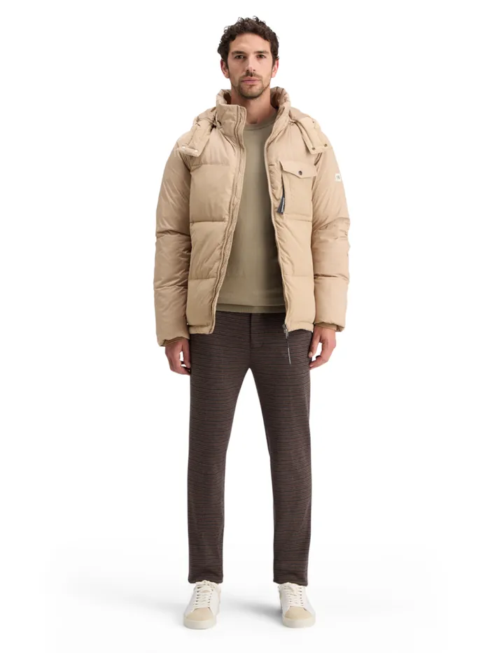VISCOSE SWEATER Mocha Men Scotch and Soda Knitwear