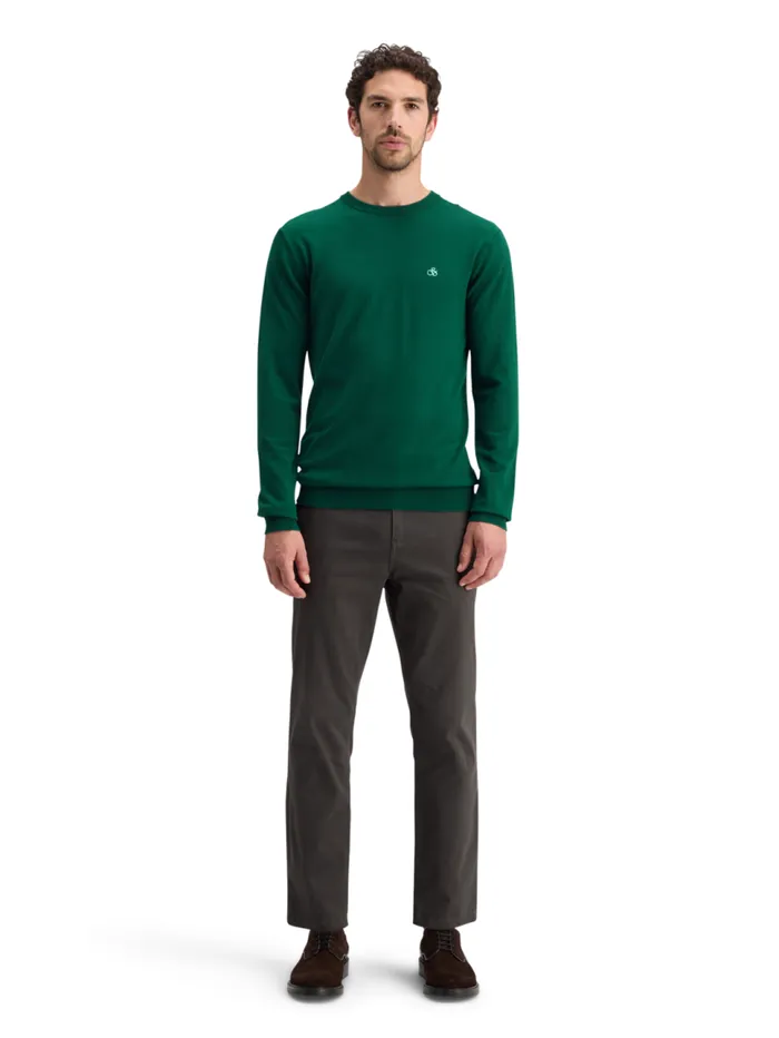 VISCOSE SWEATER Mocha Men Scotch and Soda Knitwear