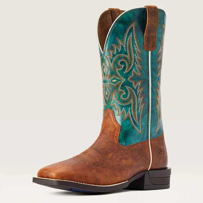 Wild Thang Western Boot Fiery Brown Crunch Men Ariat Western Boots