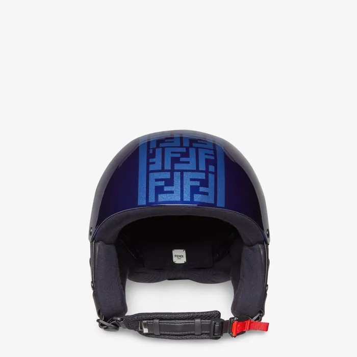 Woman Blue Ski Helmet Blue Fendi Tech And Lifestyle Accessories