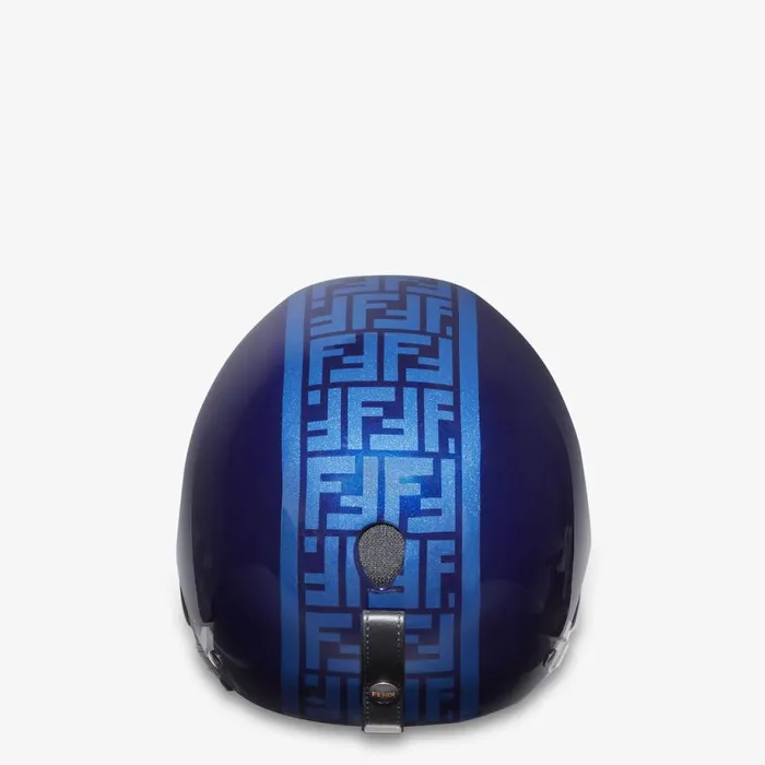 Woman Blue Ski Helmet Blue Fendi Tech And Lifestyle Accessories