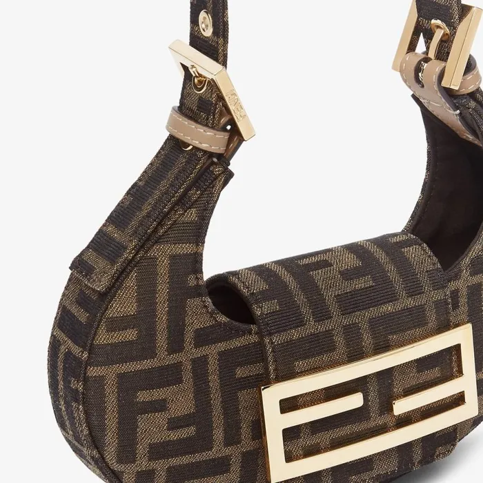 Woman Ff Fabric Mini Bag Multicolour Fendi Mini Bags