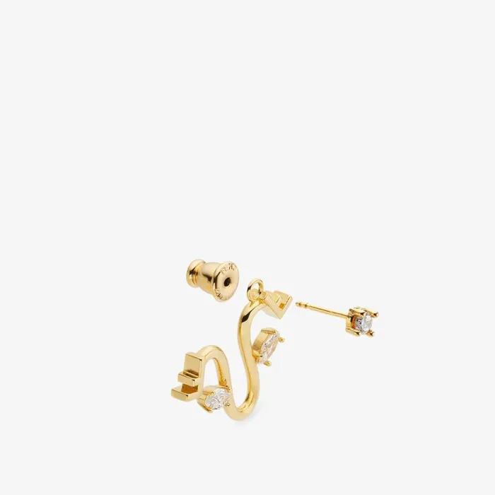 Woman GoldColour Capricorn Set Gold Fendi Necklaces