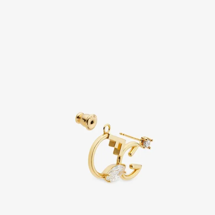 Woman GoldColour Scorpio Set Gold Fendi Necklaces