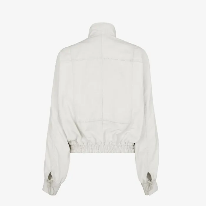 Woman White Canvas Fendi By Marc Jacobs Jacket White Fendi Jackets
