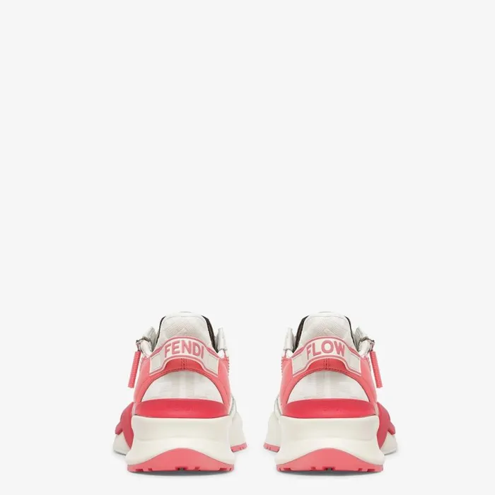 Woman White Leather LowTops White Fendi Sneakers