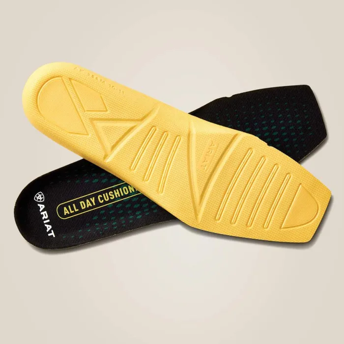 Women039s All Day Cushioning Wide Square Toe Insole Multi Women Ariat Insoles