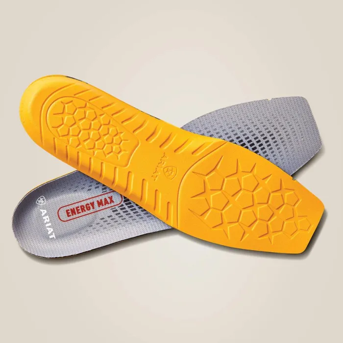 Women039s Energy Max Wide Square Toe Insole Multi Women Ariat Insoles