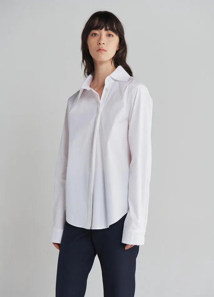 Women Asymmetrical Collar Shirt MONSE Tops
