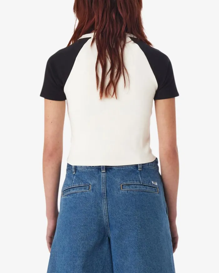 Women BOLT STEVIE TSHIRT Unbleached OBEY Clothing TSHIRTS