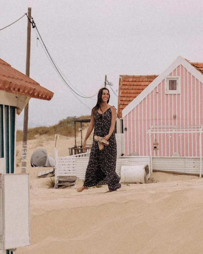Women Bottoms Passenger Breeze Maxi Dress Simple Tile Faded Black Simple Tile Faded Black