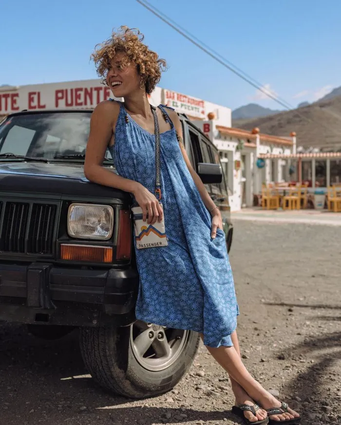 Women Bottoms Passenger Copetn Jumpsuit Seaweed Blue Steel Seaweed Blue Steel