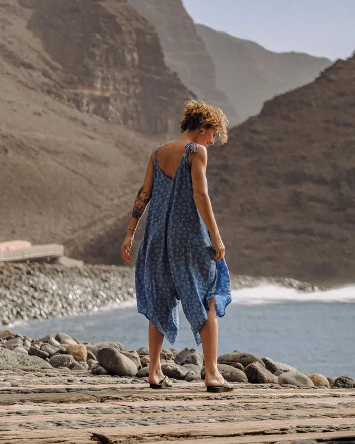 Women Bottoms Passenger Copetn Jumpsuit Seaweed Blue Steel Seaweed Blue Steel