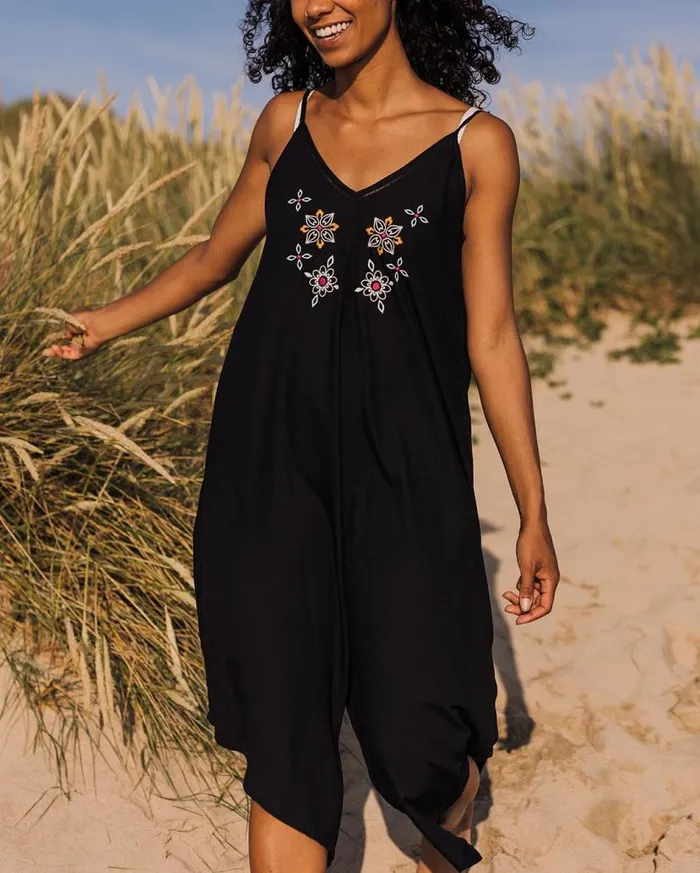 Women Bottoms Passenger Copetin Jumpsuit Black Black