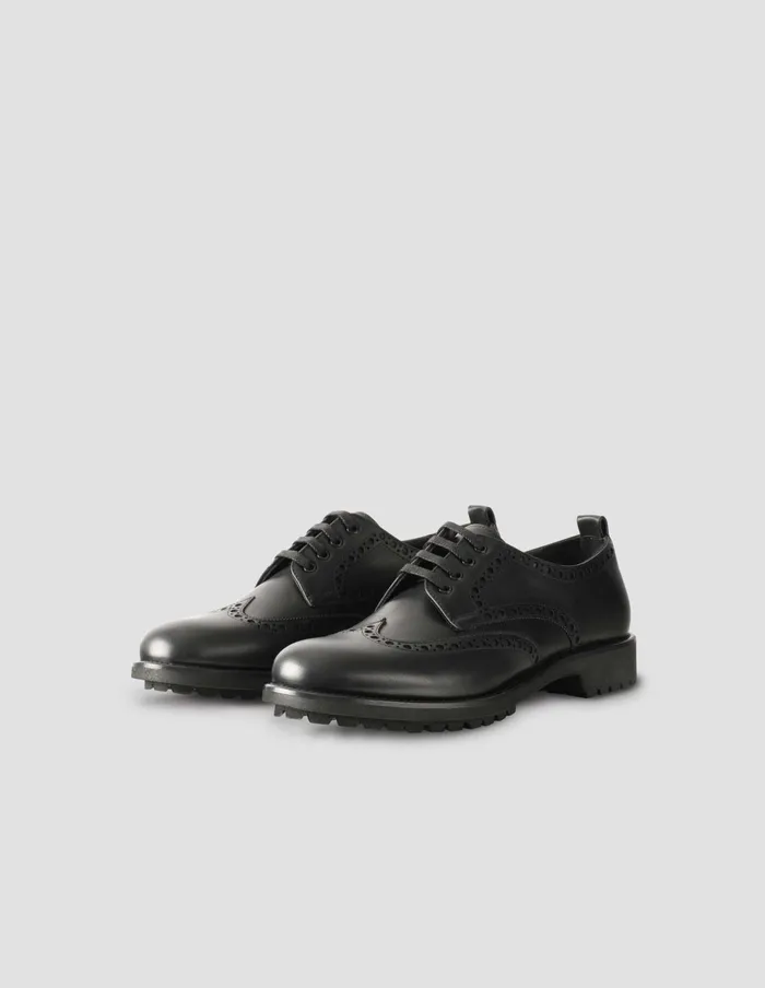 Women Brogue Black Margaret Howell Shoes