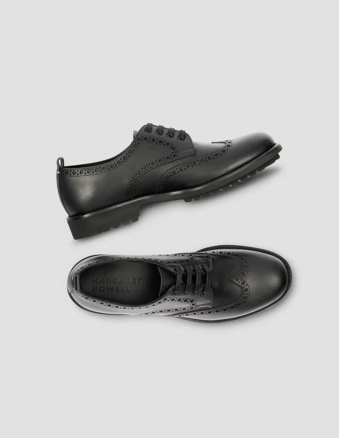 Women Brogue Black Margaret Howell Shoes