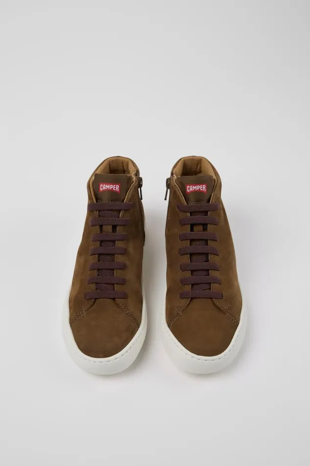 Women Camper Ankle Boots Peu Touring Brown Nubuck Sneakers Women Camper Ankle Boots Peu Touring Brown Nubuck Sneakers